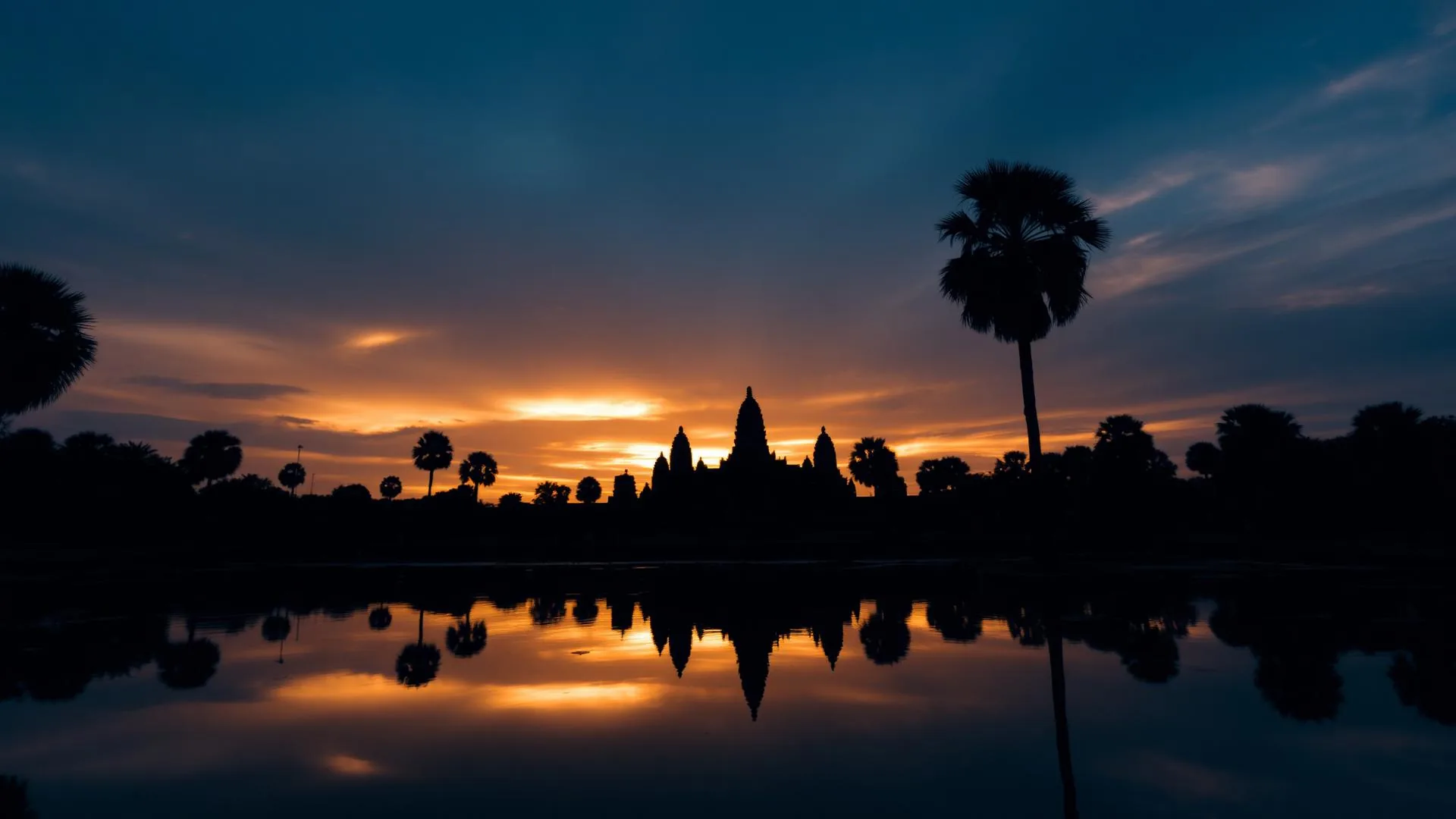Angkor Wat at sunset